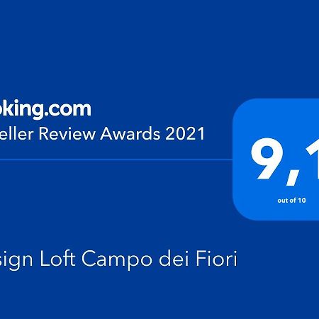 Design Loft Campo Dei Fiori Apartment Rome Bagian luar foto
